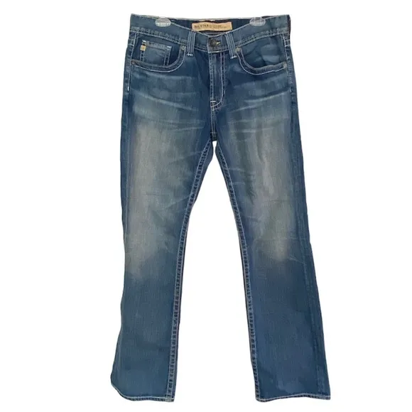 Big Star Men's Pioneer Boot Cut Jeans Size 34L
