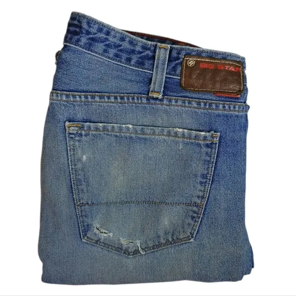 Big Star Cadride Light Washed 36L Denim Jeans