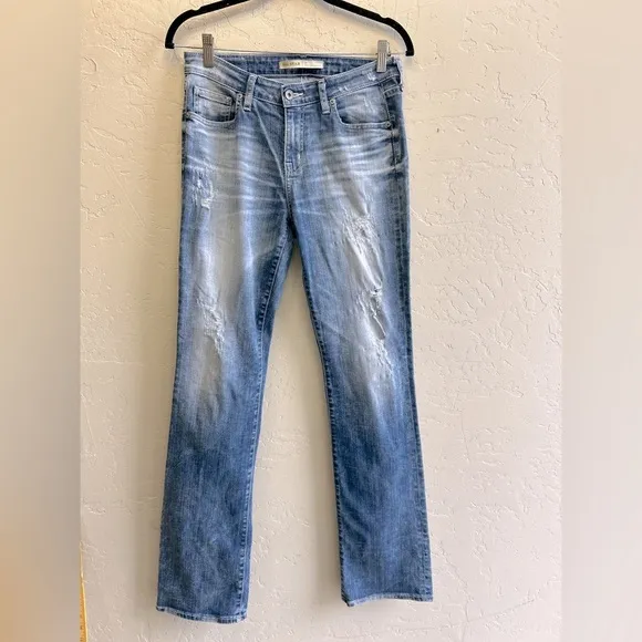 Big Star "Liv Boot" Bootcut Distressed Jeans Women's Size 27 Western Rodeo
