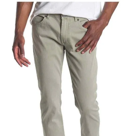 BLANKNYC 38/32 Light Green Solid Stretch Slim Twill Pants
          
      NWT