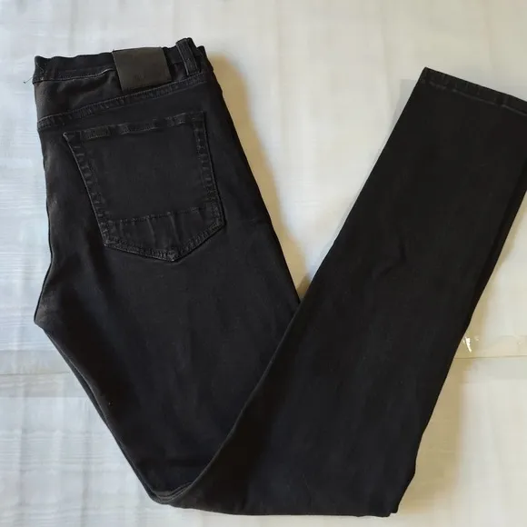 Blank NYC Black 013 Skinny 32 Mens Denim 5 Pocket Jeans