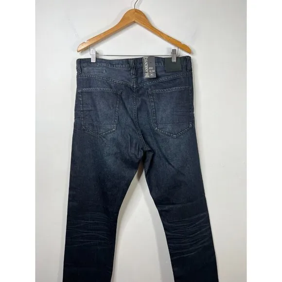 BLANKNYC Jeans 014 Slim Mens Sz 36 Blue Denim Straight Leg New
          
      NWT