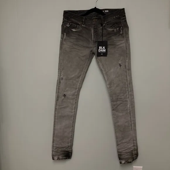 BLK DNM Grey distressed jeans. Size 31. BNWT $350
          
      NWT