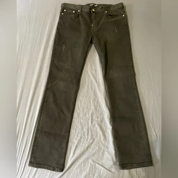 36W x 32L BLK DNM Jeans, Skinny Fit