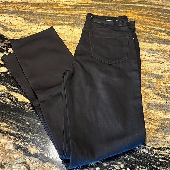BLK DNM Skinny Jean Raw Black Denim sz 27/34