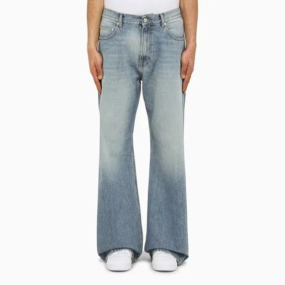 BLUEMARBLE Washed blue five-pocket jeans
          
      NWT