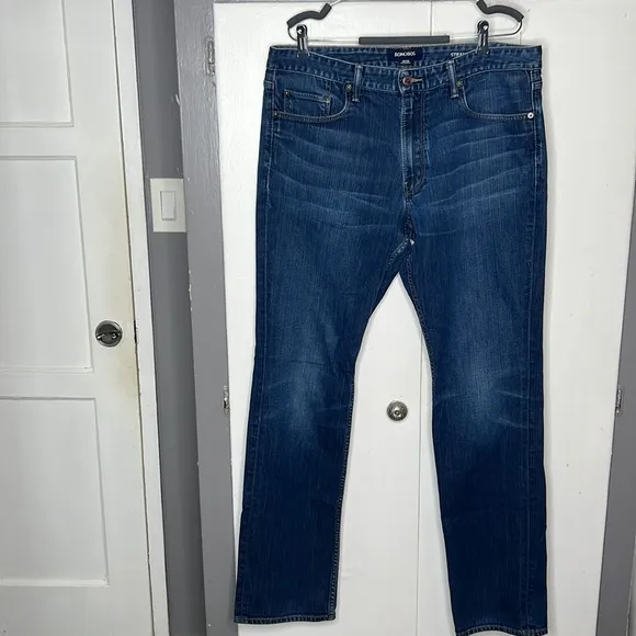 Bonobos Mens Straight Jeans Size 38x36 medium wash blue