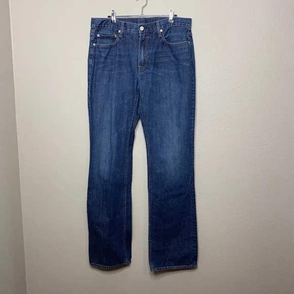 Bonobos Mens Bootcut Jeans Size 35x36