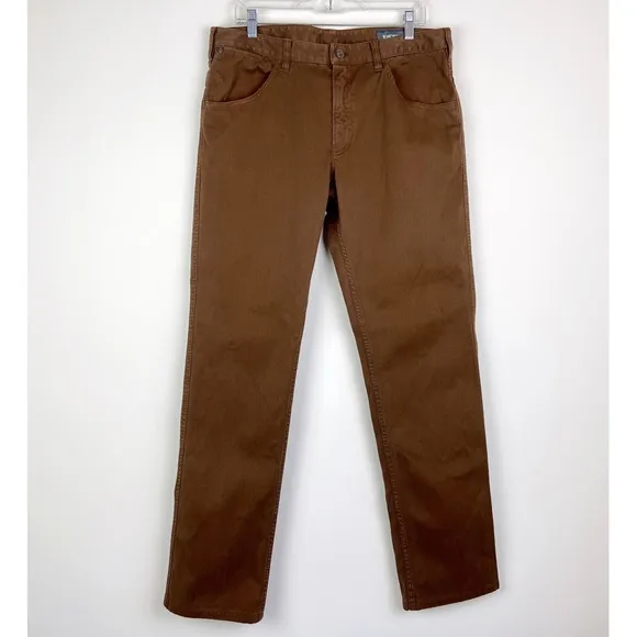 Bonobos Brown Straight Leg Jeans