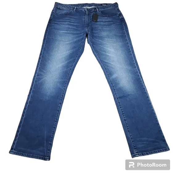 Bonobos Slim Jeans Men's Size 38 x 34 Dark Wash Blue Stretch Denim Indigo
          
      NWT