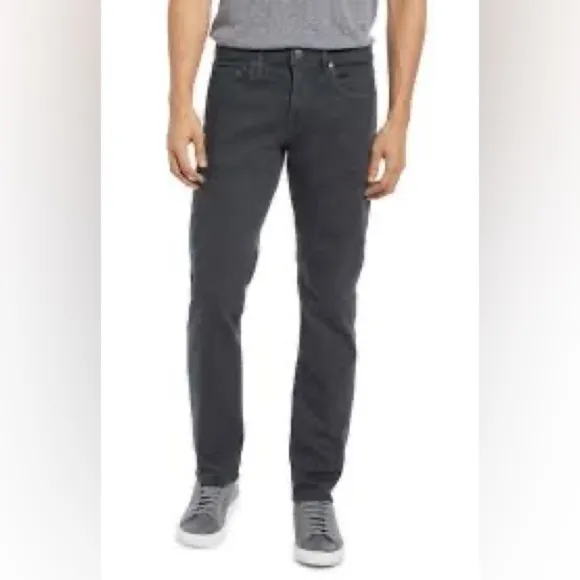 Bonobos All season travel slim fit jeans in coal gray