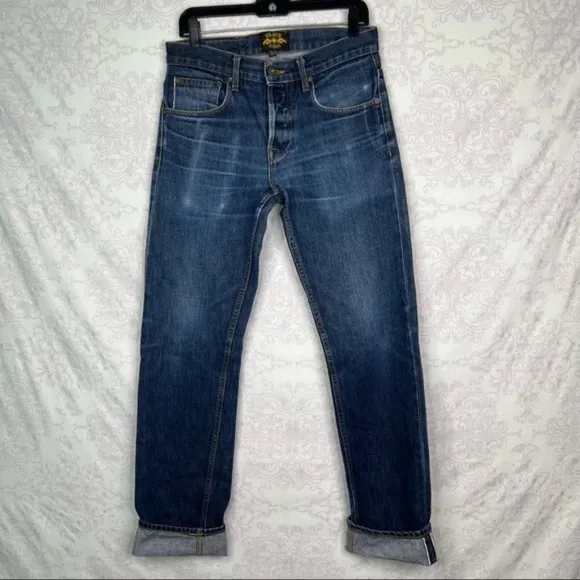 BRAVE STAR Made in USA Selvage Denim Jeans Size 30