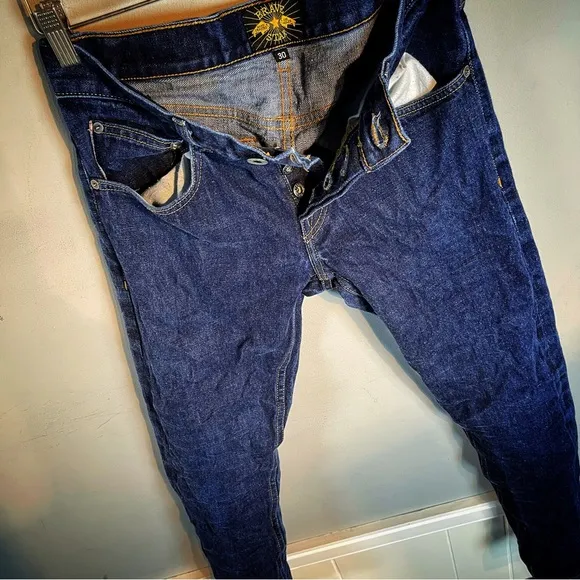brave star selvage 15oz denim jeans made with cone mills selvage oldest mill