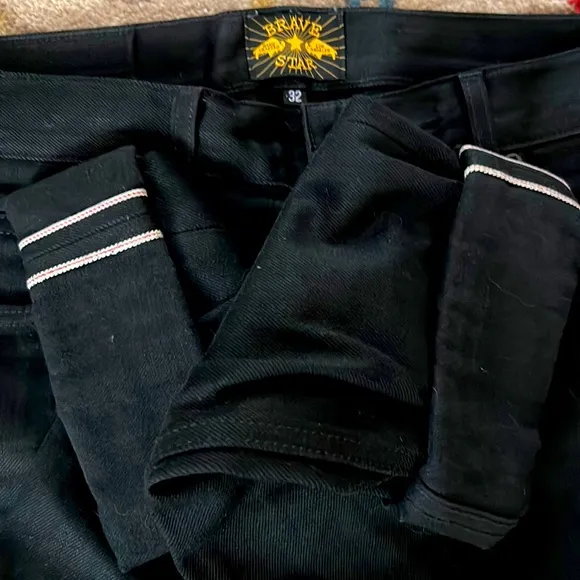 Brave Star Black Selvage Denim
