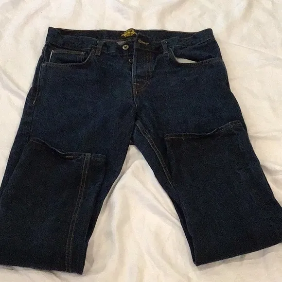 Brave Star Hand Crafted Button Fly Denim Jeans Size 36