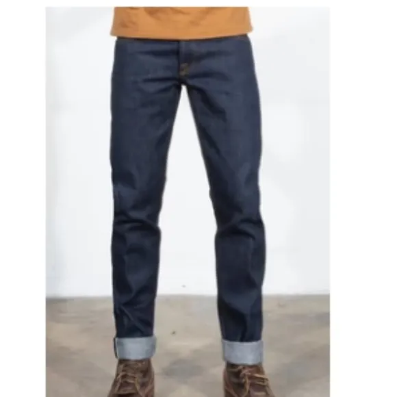 Brand Star Selvage Men's Blue Denim The Slim Straight Jeans Size 40
          
      NWT
