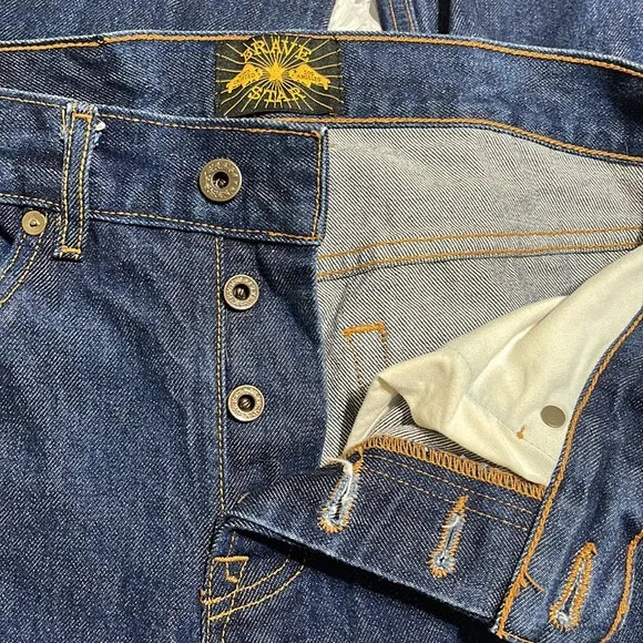 Brave Star Selvage Slim Straight 15.5oz 'Okayama' Japan Selvage