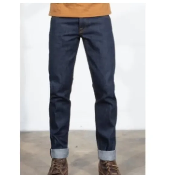 Brand Star Selvage Men's Blue Denim The Slim Straight Jeans Size 40
          
      NWT