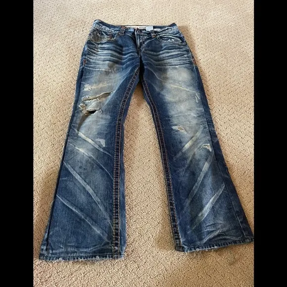 MEN’S Buckaroo Distressed Jeans 32x30