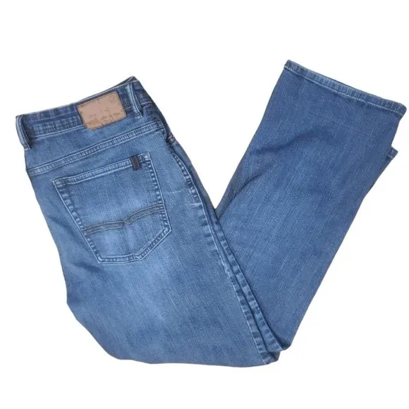 Buffalo by David Bitton jeans mens 40 X 30 Driven-X Basic distressed stretch