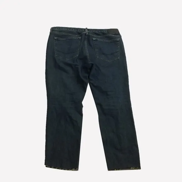 Bullhead Skinny Raw Hem Cropped Jeans Men's 34x25