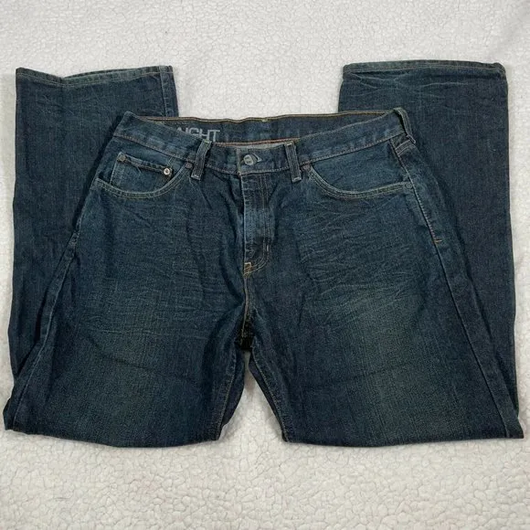 Bullhead Denim Rincon Straight Cut Jeans Size 34x30 100% Cotton