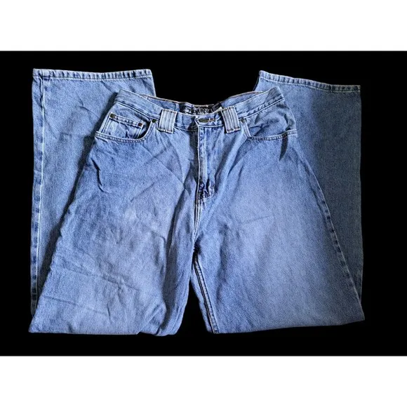 Vintage Bullhead Jeans Mens 32x32 90s Skater Baggy Wide Leg Denim Straight Y2K