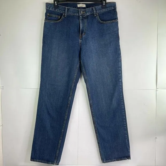Burberry London Men's Jeans W38 L32 Relaxed Regular Fit Straight Leg Blue Denim
