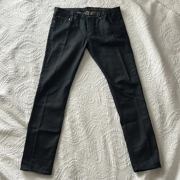 Burberry Brit Mens Black Jeans 36x32 L