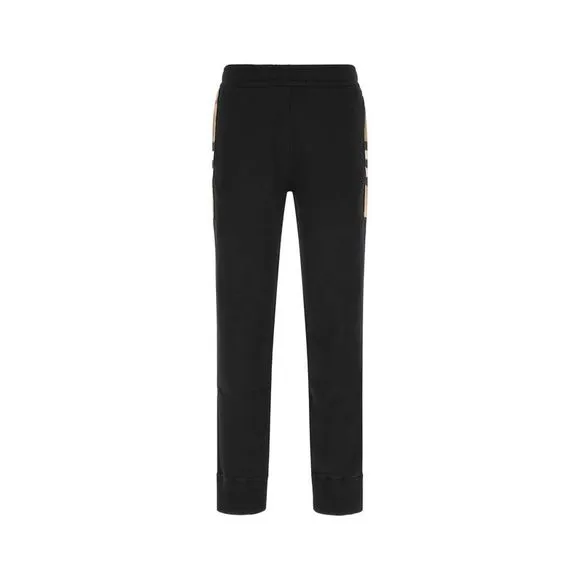 BURBERRY Black cotton blend joggers
          
      NWT