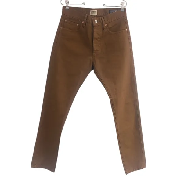 C.O.F. Studio M7 Tapered Duck Wash Japan Kuroki Canvas Limited Edition Jeans. 31