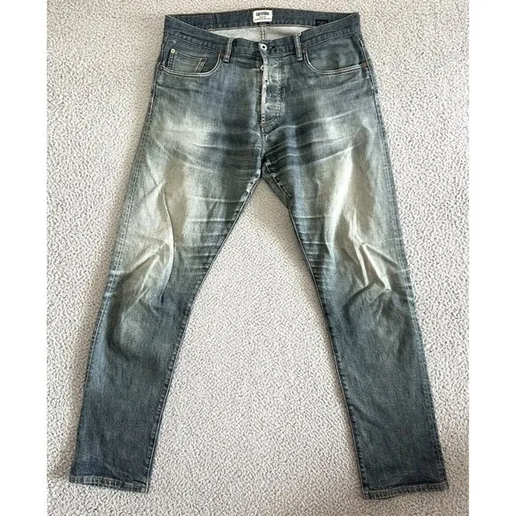 COF Studio M3 Selvedge Jeans Candiani Denim Button Fly Made Italy
