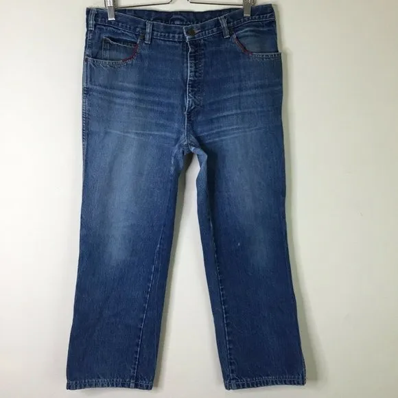 Vintage Calvin Klein Jeans Made In USA Size 38