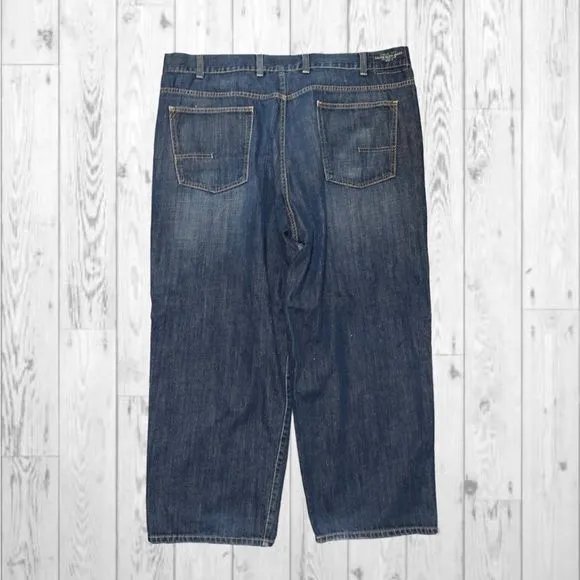 Calvin Klein Relaxed Baggy Fit Denim Jeans Size 46