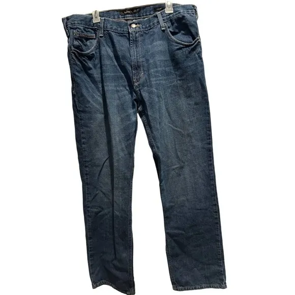 Calvin Klein Denim Blue Jeans, size 38 X 32‎ Straight Leg