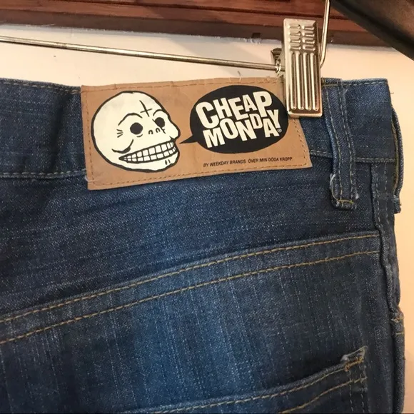 Bright Blue Jeans Straight Leg Men