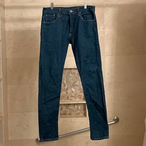 Cheap Monday super skinny dark wash jeans, 31x31, good condition