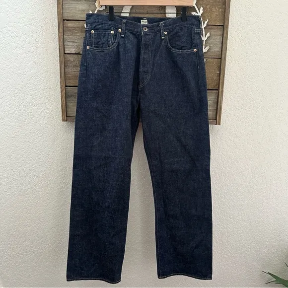 Chimala Made in Japan Dark Blue Jeans size 34 x 32