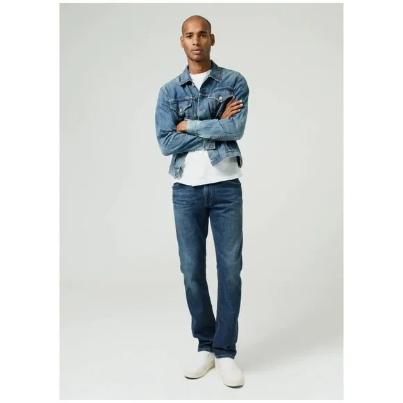 CITIZENS OF HUMANITY Sid Regular Straight Fit Mens Jeans sz 40 Distressed Denim