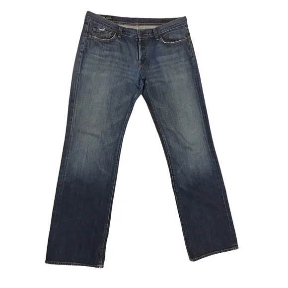 Citizens of Humanity Evans Relaxed Button Fly 606 Denim Jeans Sz 38 (36 per tag)