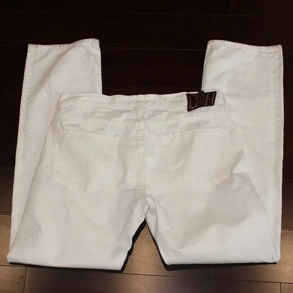 NWOT "CITIZENS OF HUMANITY" WHITE JEANS SZ 36 (flawed)