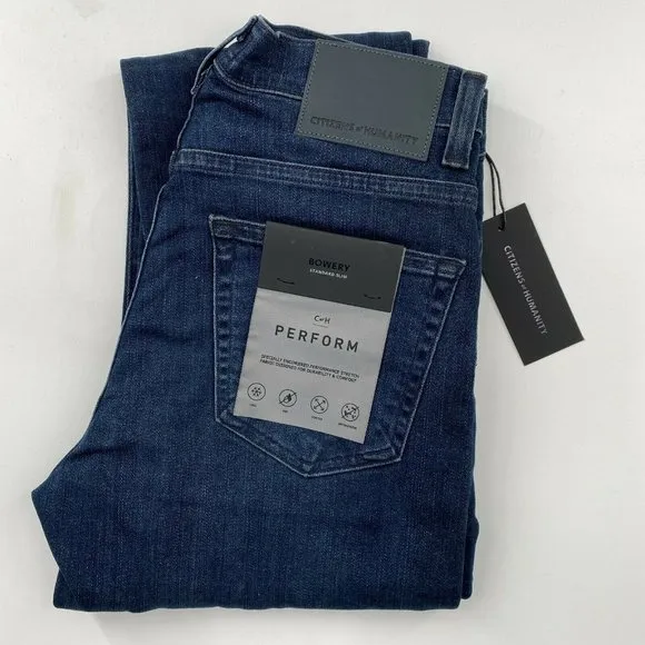 Citizens of Humanity Men's Bowery Standard Slim Fit Jeans Undertow Dark Blue 28
          
      NWT