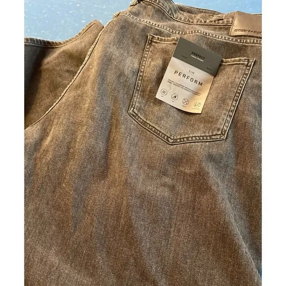 NWT Citizens of humanity perform Men’s perfect casual Black straight sz 46 Jean
          
      NWT