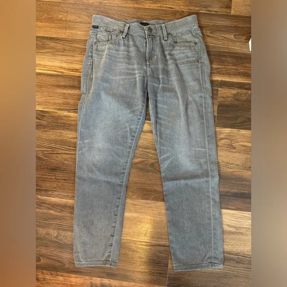Citizens Of Humanity Jeans Men's 27 Gray Denim Gage Classic Straight Stretch USA