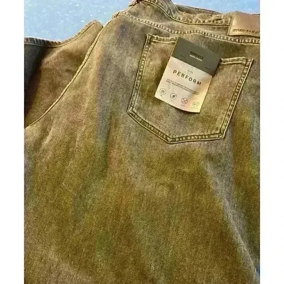 NWT Citizens of humanity perform Men’s perfect casual Black straight sz 46 Jean
              
      NWT