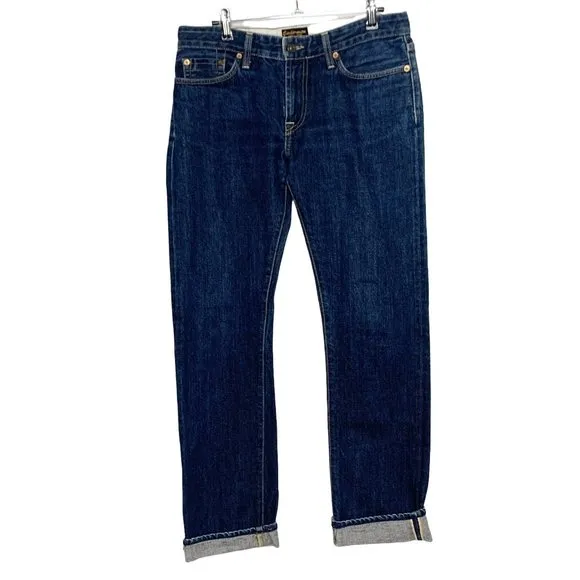 Civilianaire Japanese Selvedge Denim Blue Jeans Vintage 28 Slim Unisex