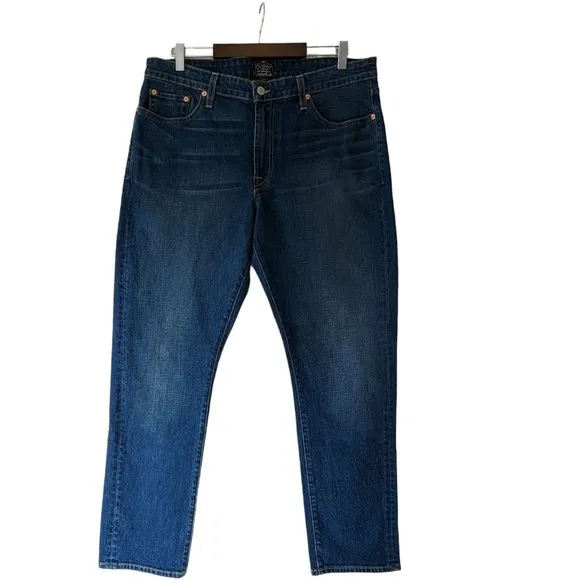 Civilianaire Walker Allen Edmonds Selvedge Jeans 34x30 Blue Medium Wash Made USA