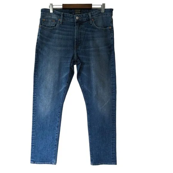 Civilianaire Walker Allen Edmonds Selvedge Jeans 34x30 Blue Medium Wash Made USA