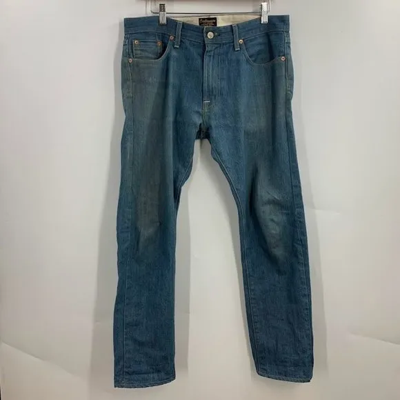 Civilianaire Men's Sup-Slim 13.5 oz Gold Selvage Denim Slim Jean Size 32x28