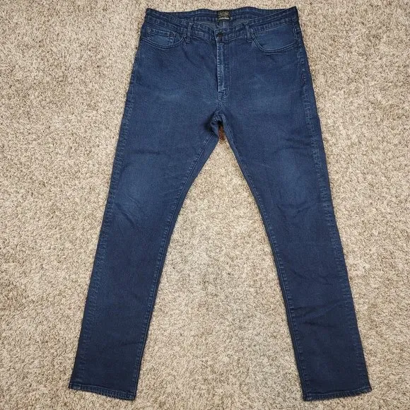 Civilianaire Walker Slim-Straight Jeans Men's Size 36 Allen Edmonds Denim Pants